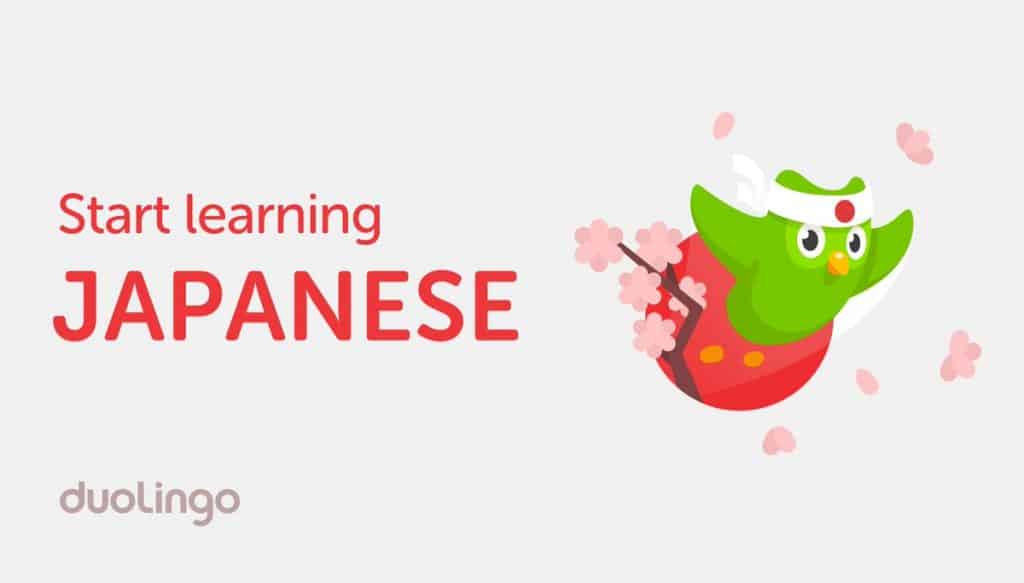 learn Japanese duolingo