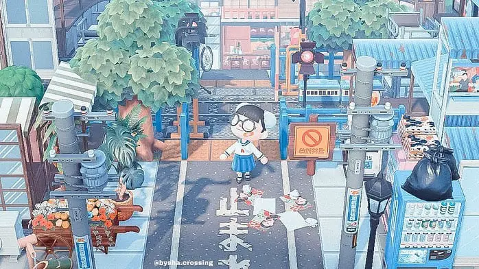 animal crossing anime village