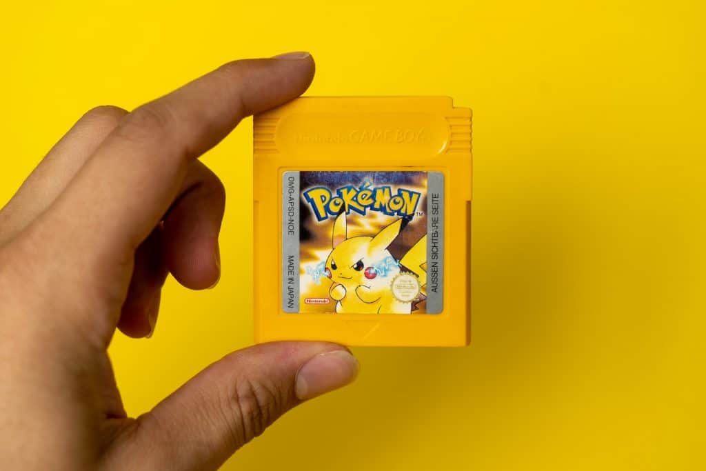 Pokémon Yellow gameboy game