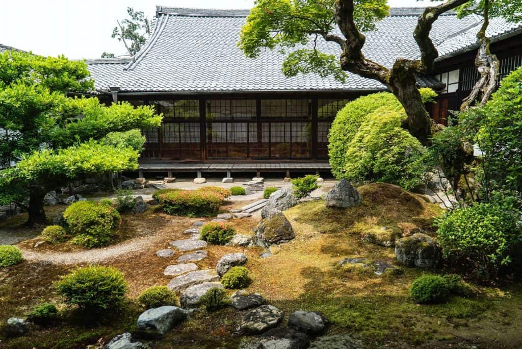 Japanese tempe garden