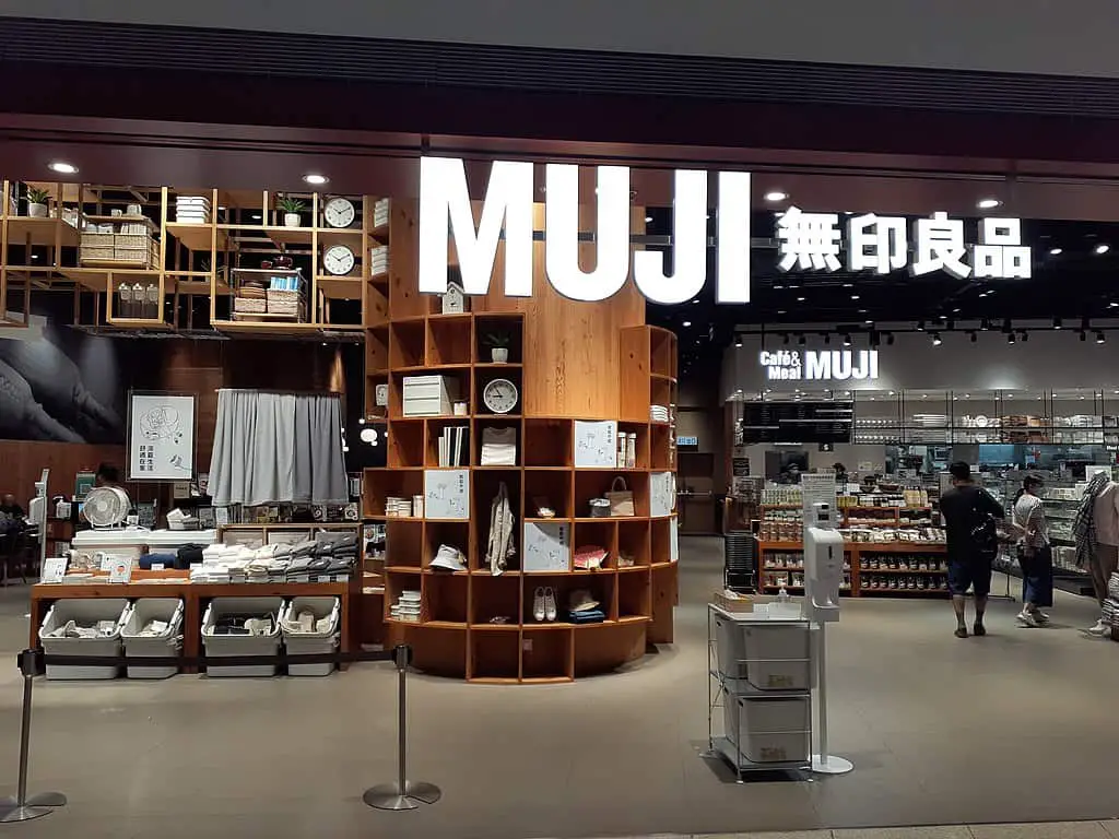 Muji minimal clothing tokyo