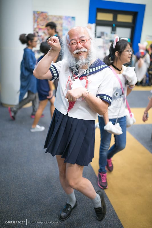 Sailor Fuku Ojisan Japanese beards