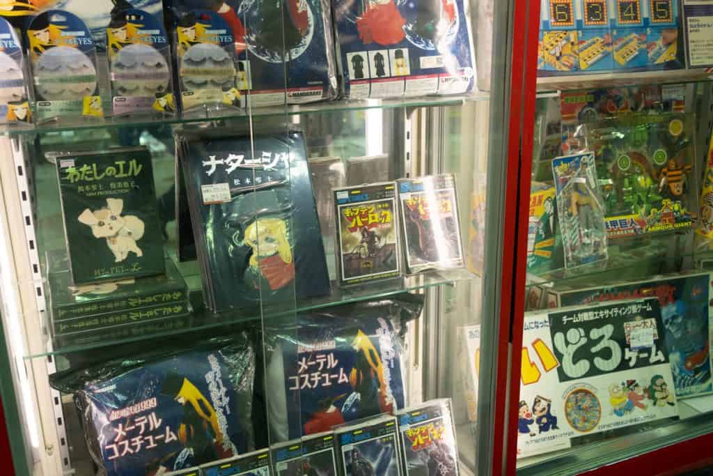 Retro manga books in mandarake Nagano Broadway