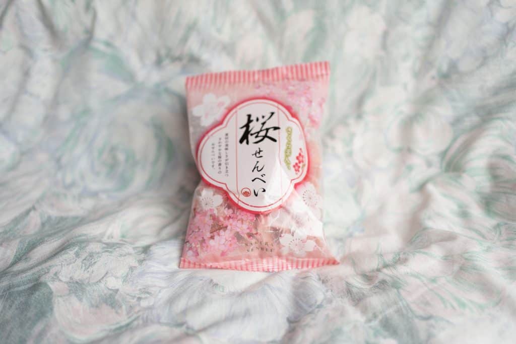 japanese sakura snacks