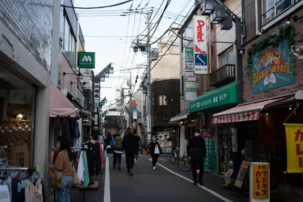 Shimokitazawa pedestrian street