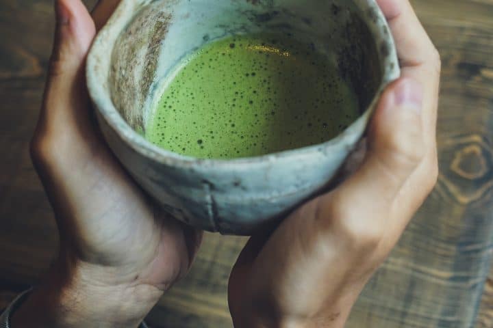 matcha tea or coffee adayofzen