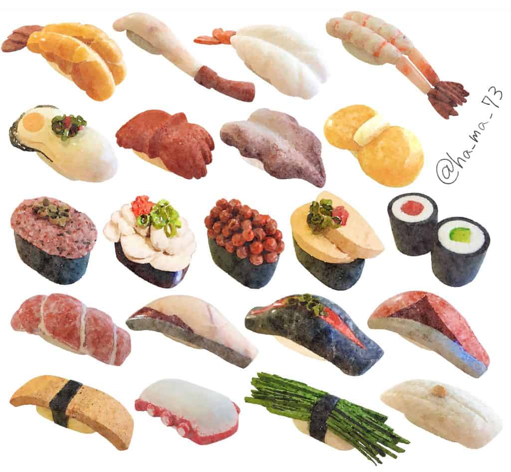 The Man Who Makes Delicious Pieces Of Sushi From Stones A Day Of Zen