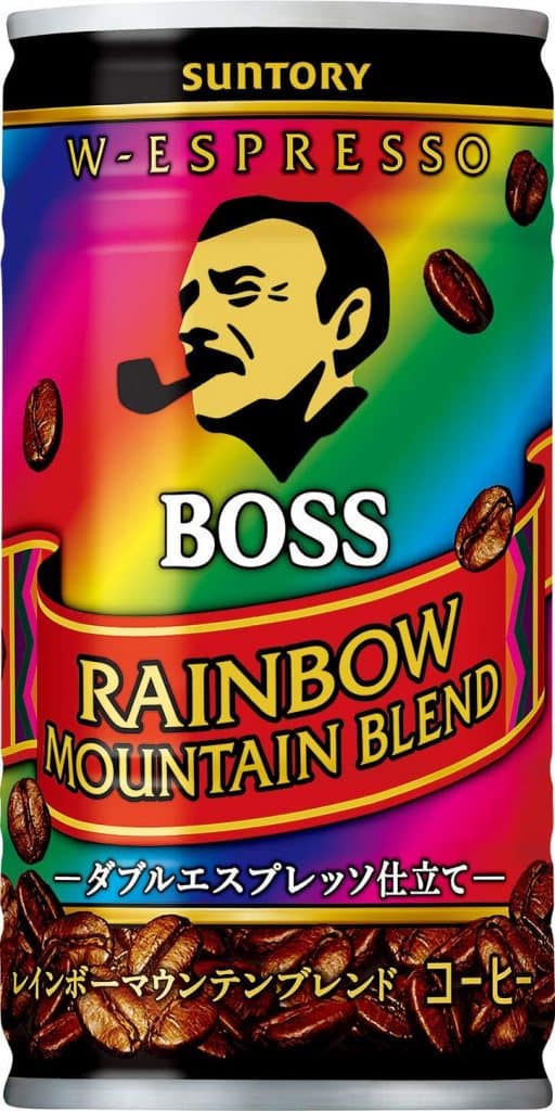 boss rainbow coffee - best japanese snacks