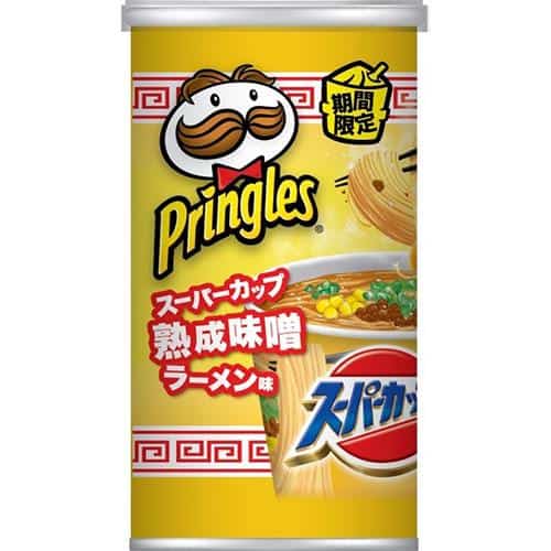 miso ramen Pringles - best japanese snacks