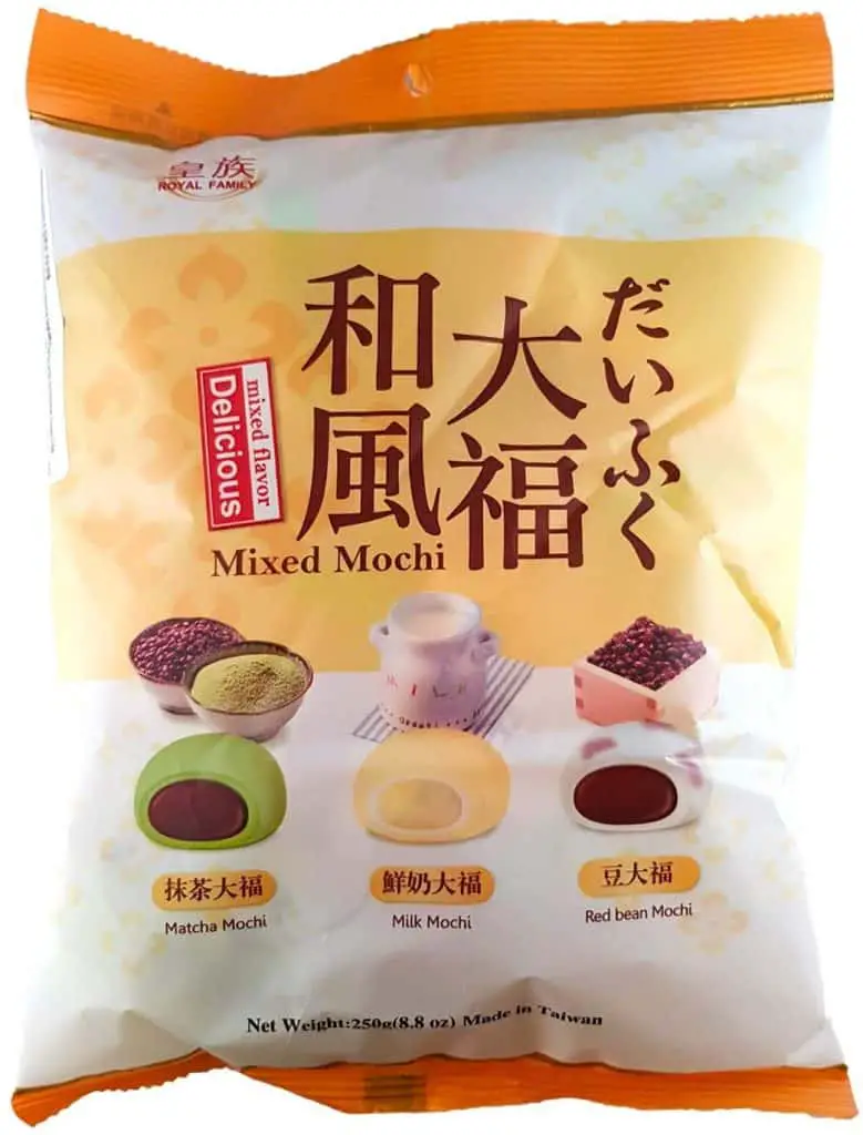mochi - best japanese snacks