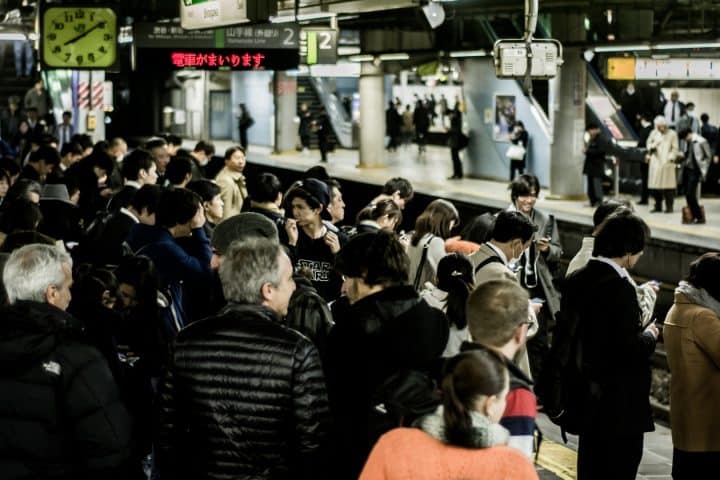 Why is the Tokyo subway so crowded?