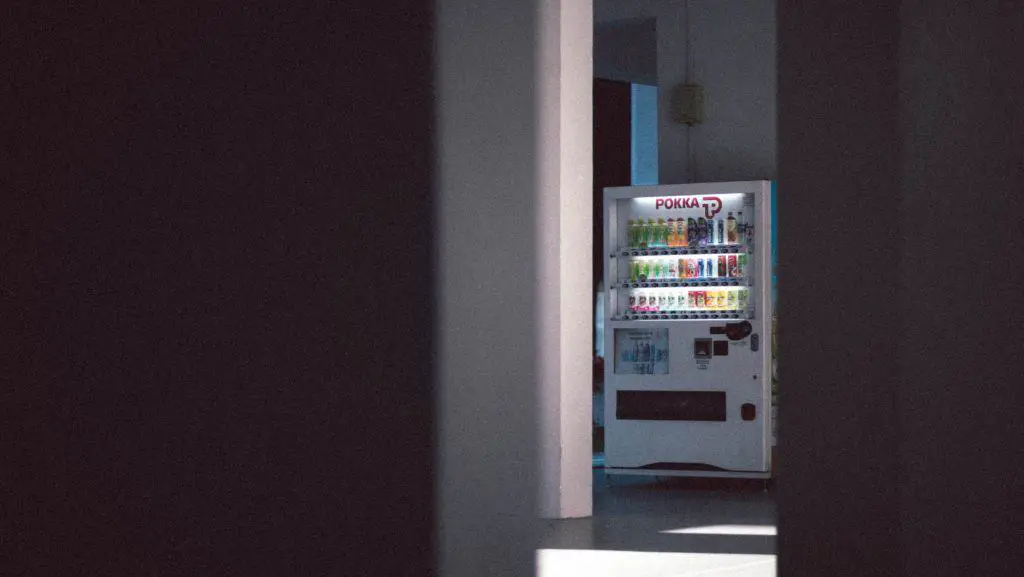 Japan single drink vending machine