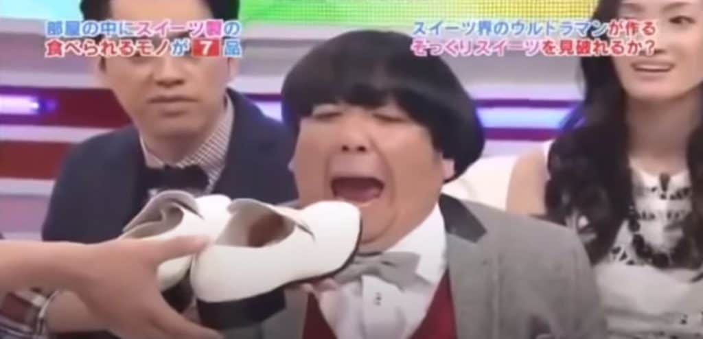 candy or not candy weird Japanese game show