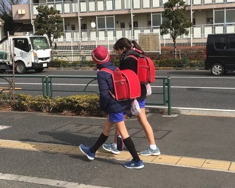 japanese school girl randoseru