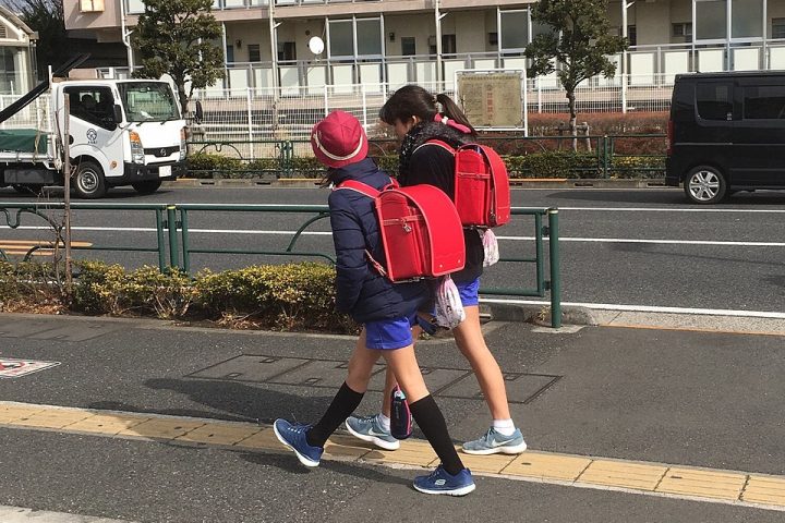 japanese school girl randoseru