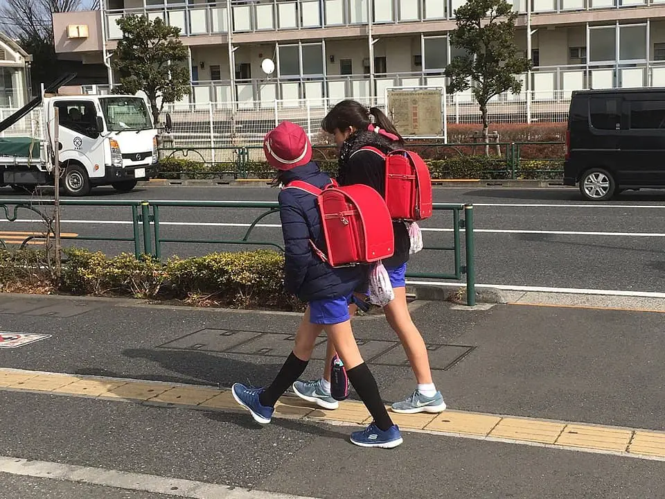 japanese school girl randoseru