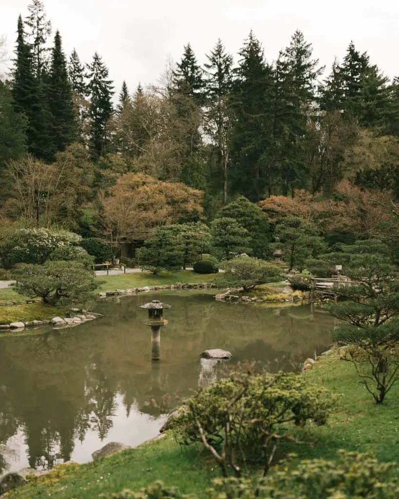 Seattle Japanese Garden in America