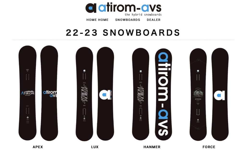 Japanese snowboard brands online