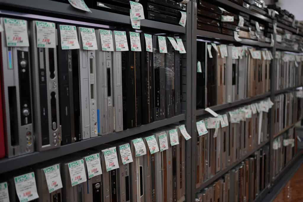 secondhand Japan electronic store