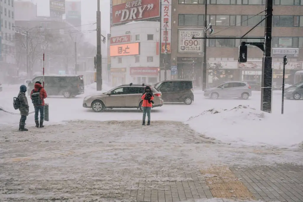 Winter in Sapporo