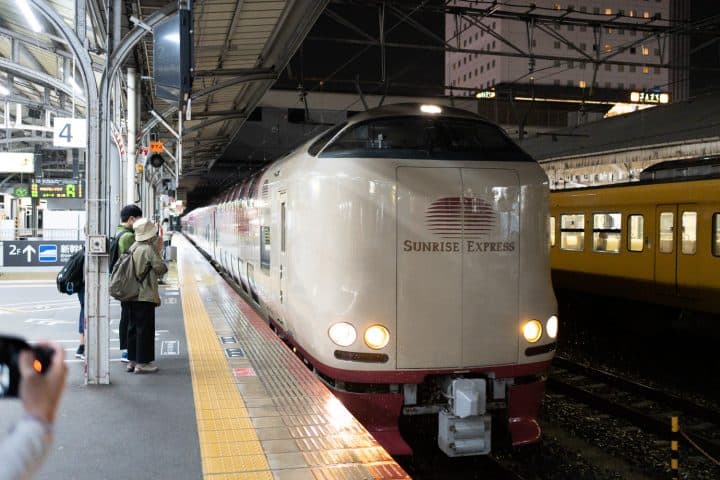 sunrise Izumo okayama to tokyo