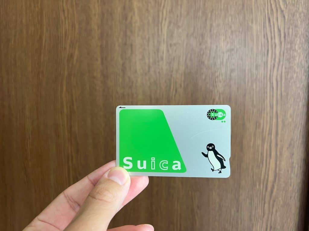 suica card japan without a plan