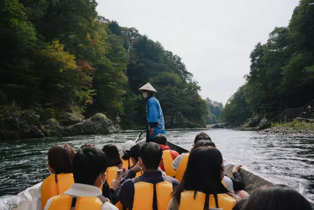 Nikko River Cruise traditional
