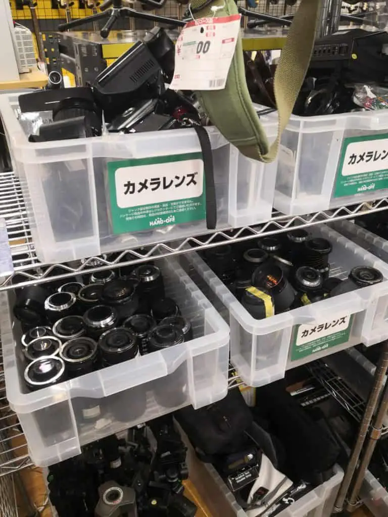 junk cameras in Japan
