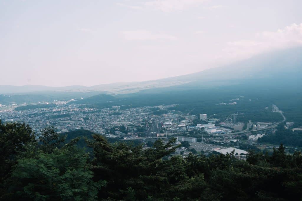 Mt Fuji Panorama Ropeway view
