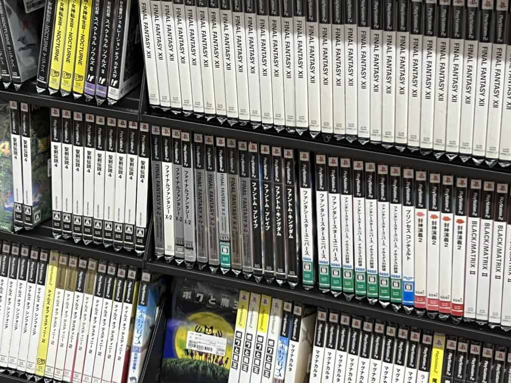 Akihabara retro games book-off PS2
